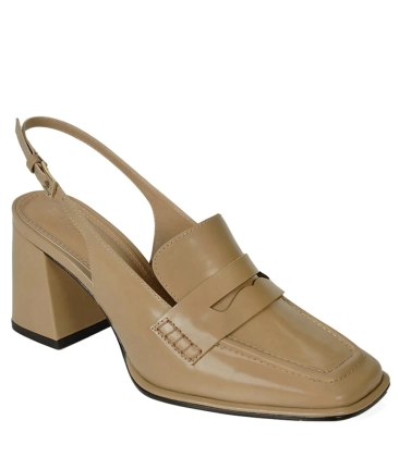 SCARPIN SALTO MÉDIO LANA PAULA TORRES BEGE
