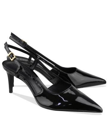 SCARPIN SALTO MÉDIO SLINGBACK BORIS SCHUTZ PRETO