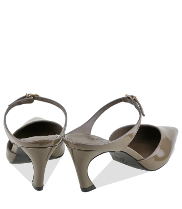 SCARPIN SALTO MÉDIO LAURIE SCHUTZ CINZA