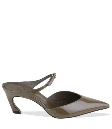 SCARPIN SALTO MÉDIO LAURIE SCHUTZ CINZA