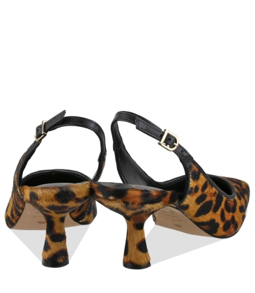 SCARPIN SALTO MÉDIO LUIZA BARCELOS ANIMAL PRINT