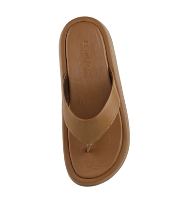 SSANDÁLIA SALTO BAIXO FLATFORM BENTANA BEGE