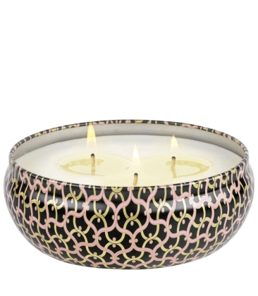 VELA AROMÁTICA LATA 3 PAVIOS 60H PINK CITRON GRAPEFRUIT VOLUSPA