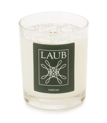 VELA AROMÁTICA COPO CLÁSSICO VIDRO VETIVER LAUB