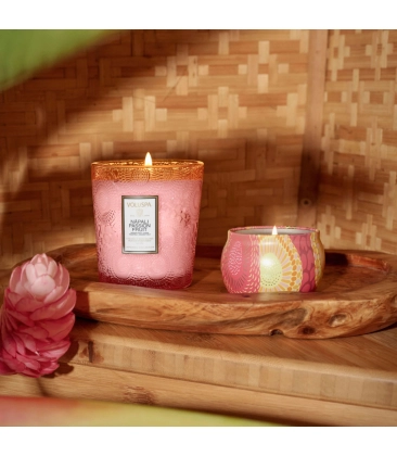 VELA AROMÁTICA COPO VIDRO CLÁSSICO 60H NAPALI PASSION FRUIT VOLUSPA