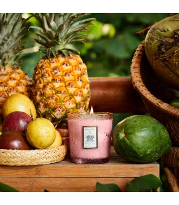VELA AROMÁTICA COPO VIDRO CLÁSSICO 60H NAPALI PASSION FRUIT VOLUSPA