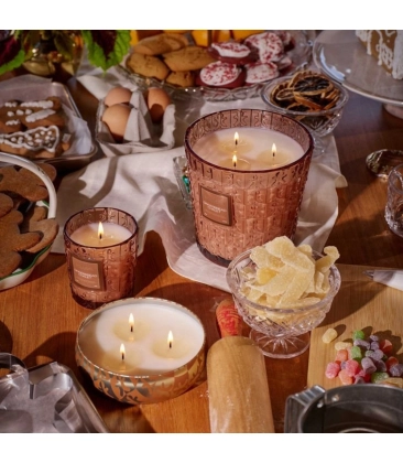 VELA AROMÁTICA LATA 3 PAVIOS 60H GINGERBREAD CHALET VOLUSPA