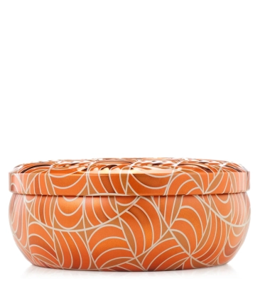 VELA AROMÁTICA LATA 3 PAVIOS 60H SPICED PUMPKIN LATTE VOLUSPA