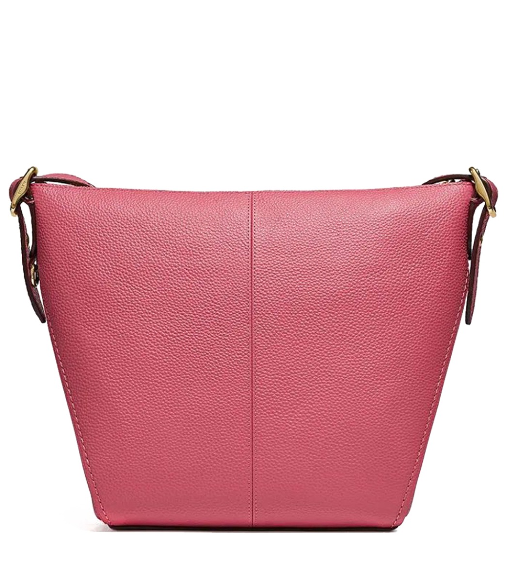 dufflette leather crossbody bolsa