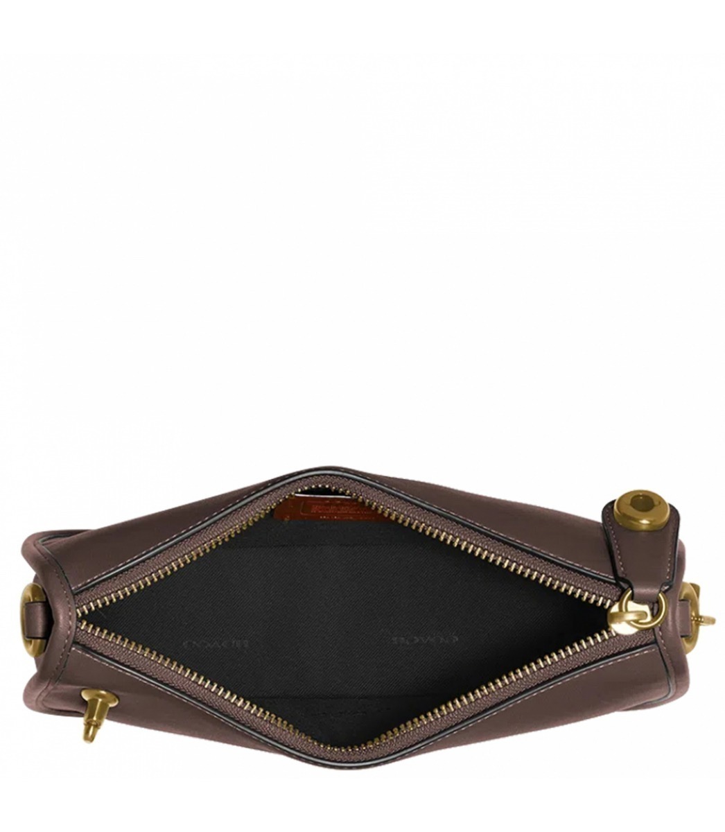 coach leather swinger shoulder bolsa