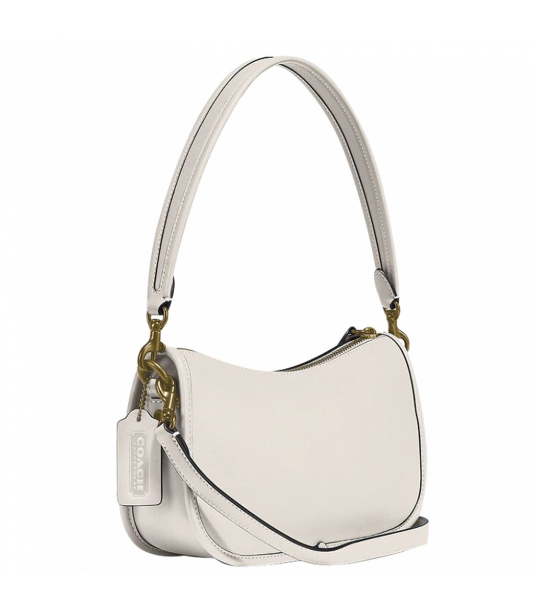 coach leather swinger shoulder bolsa