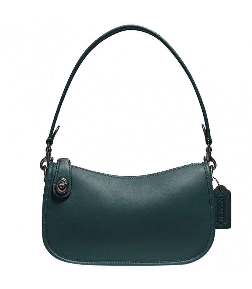 coach leather swinger shoulder bolsa