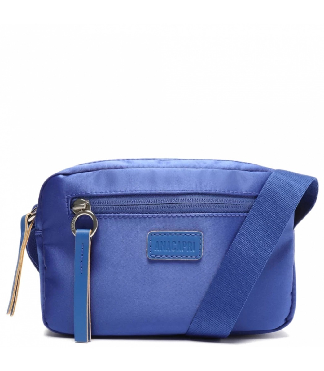 electric blue crossbody bolsa
