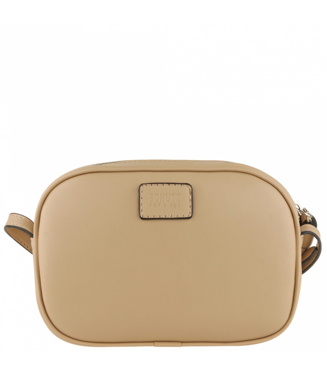 beige weekender bolsa
