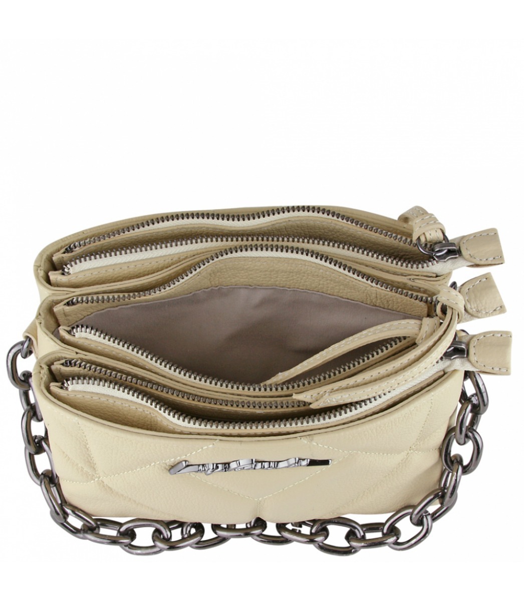 BOLSA LUIZA BARCELOS VIENA BEGE | Acquarela Shop