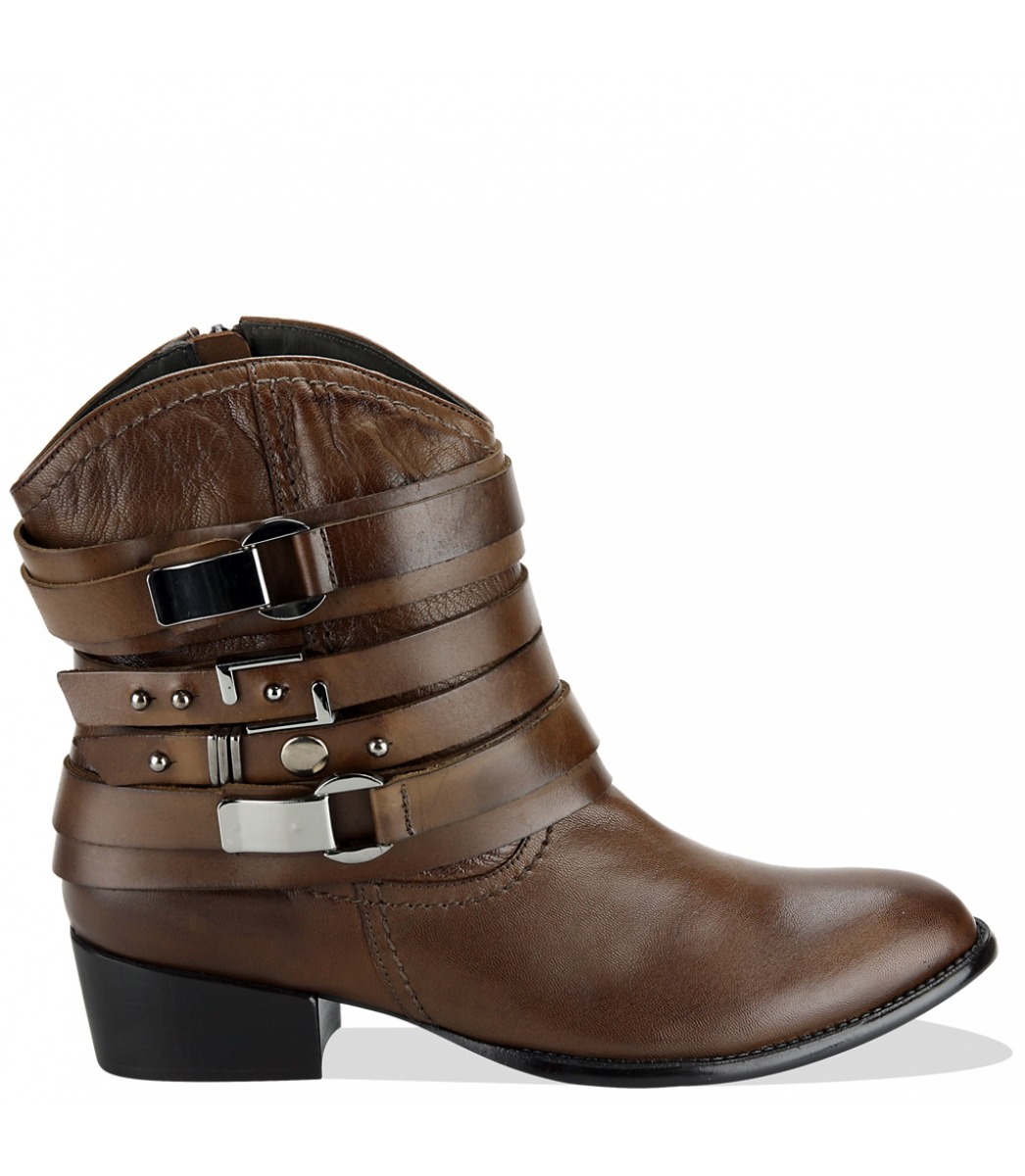 bota cano curto mezzo punto