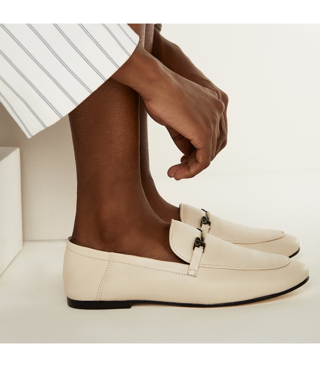 MOCASSIM MEL PAULA TORRES BRANCO | Acquarela Shop