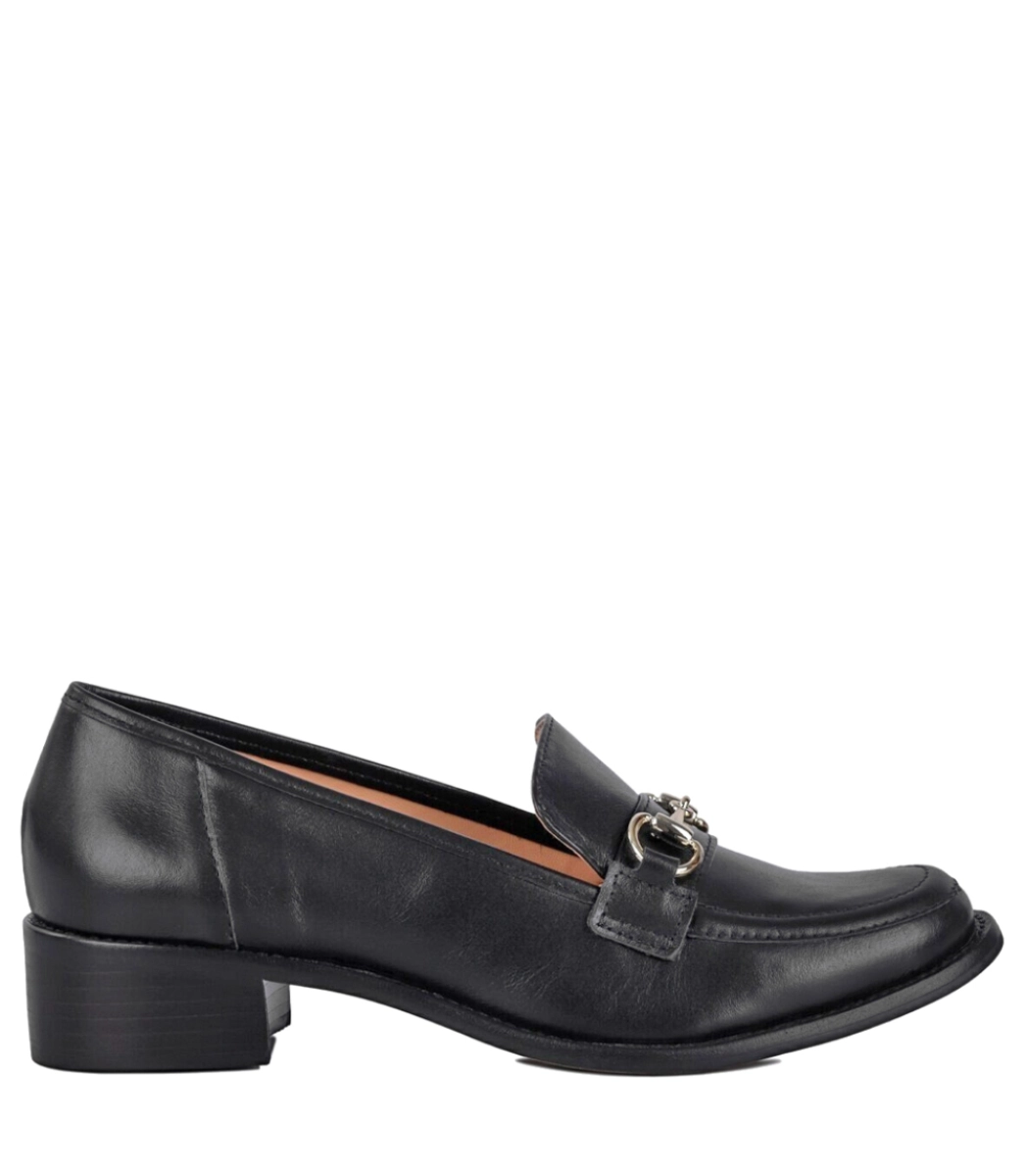 MOCASSIM SALTO BAIXO LUIZA BARCELOS PRETO Acquarela Shop