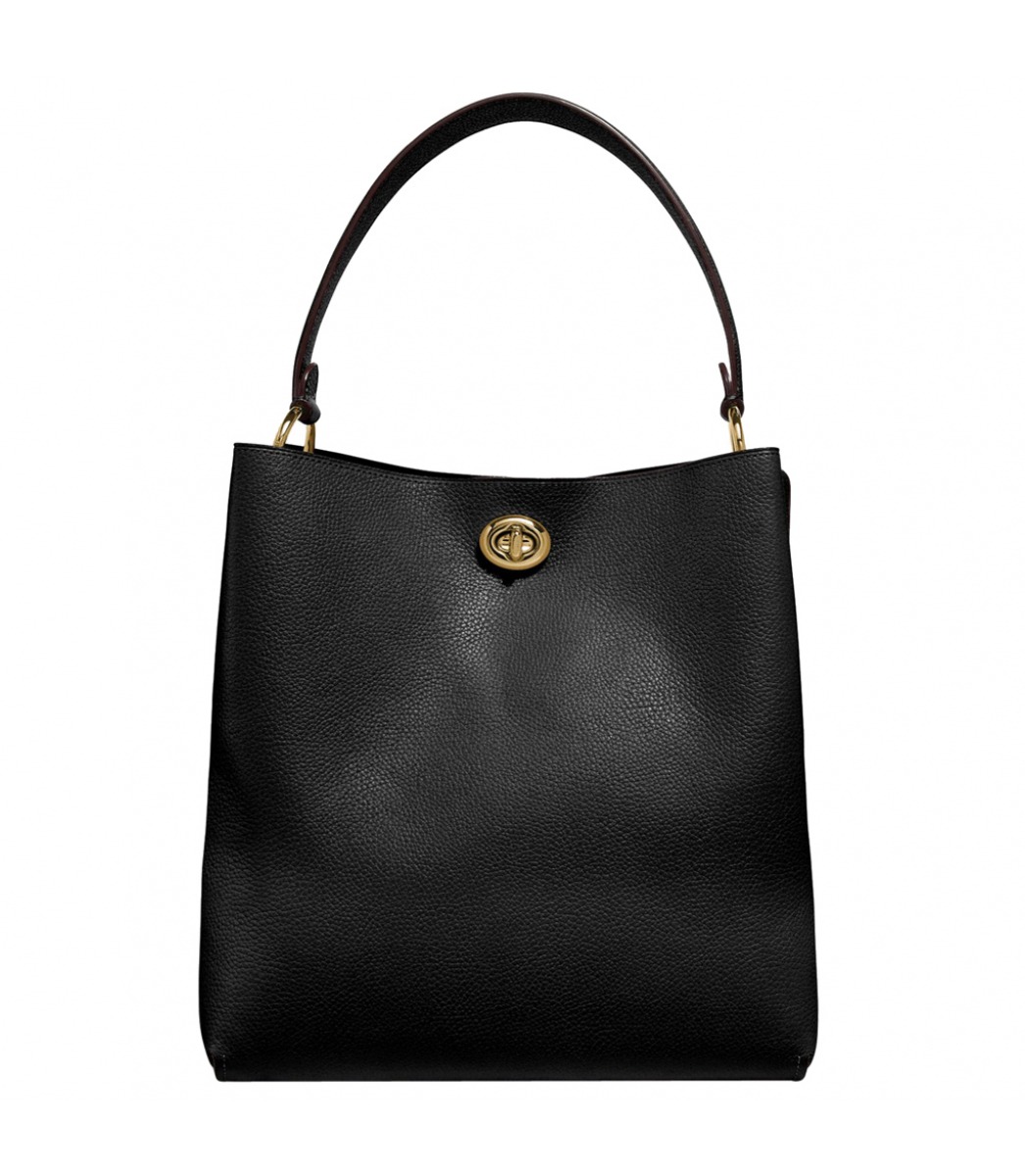 charlie leather bucket bolsa