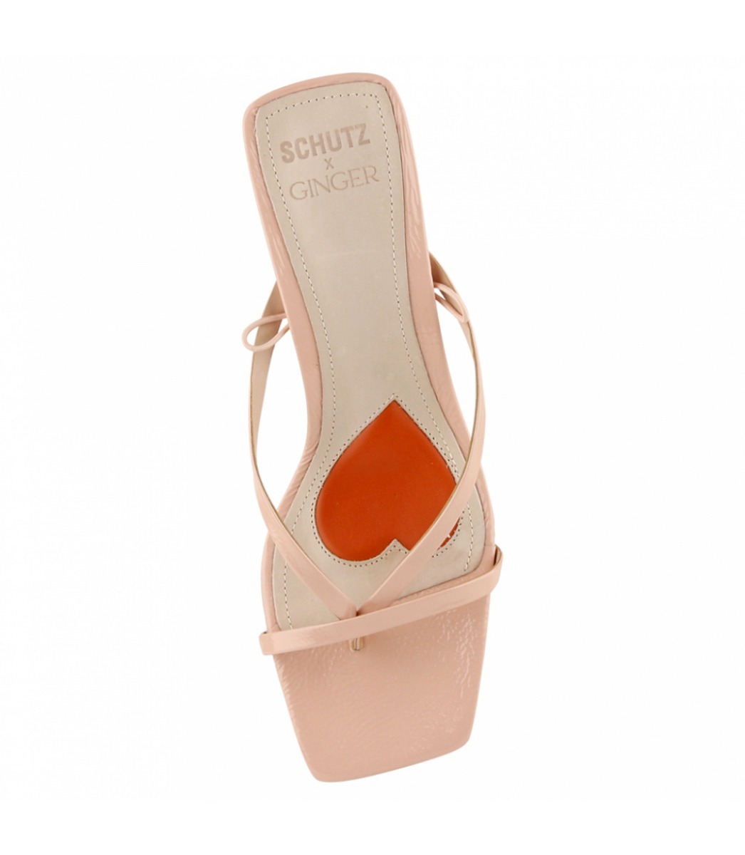 SANDÁLIA SALTO MÉDIO SCHUTZ X GINGER MARINA RUY BARBOSA ROSA | Acquarela  Shop