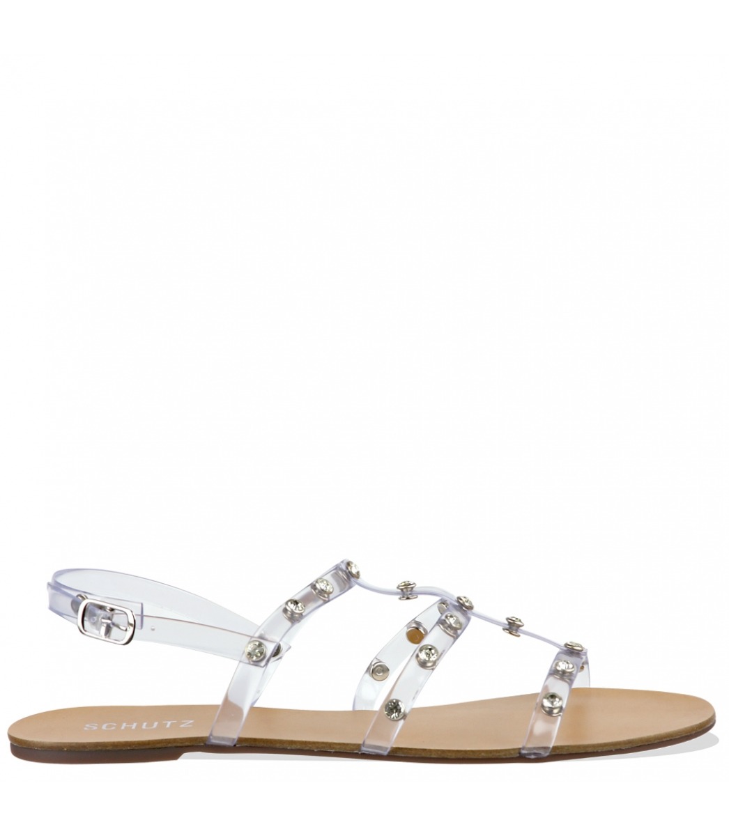 sapato schutz transparente