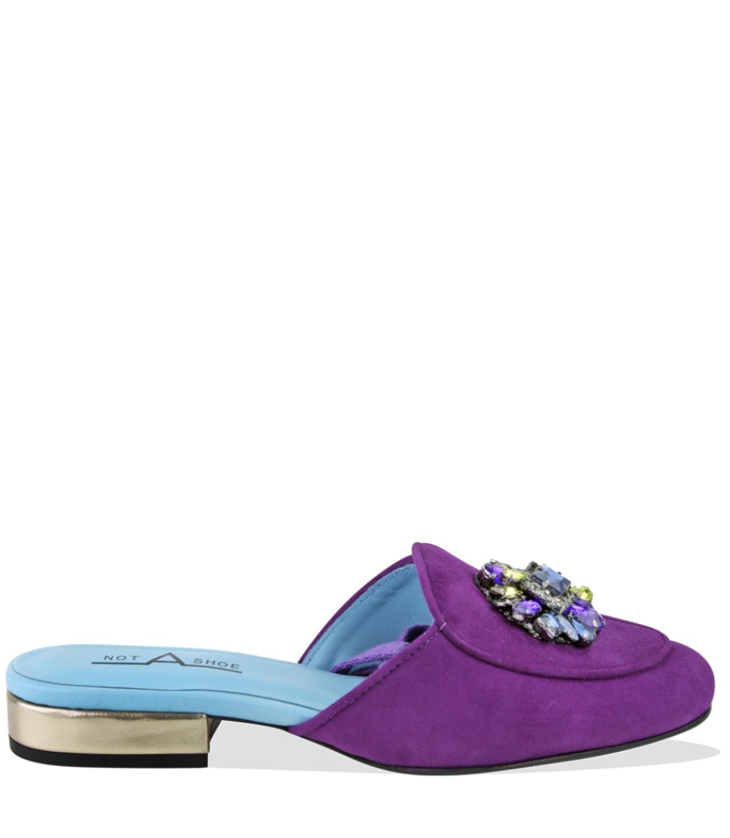 SLIP ON NOT A SHOE ROXO | Acquarela Shop