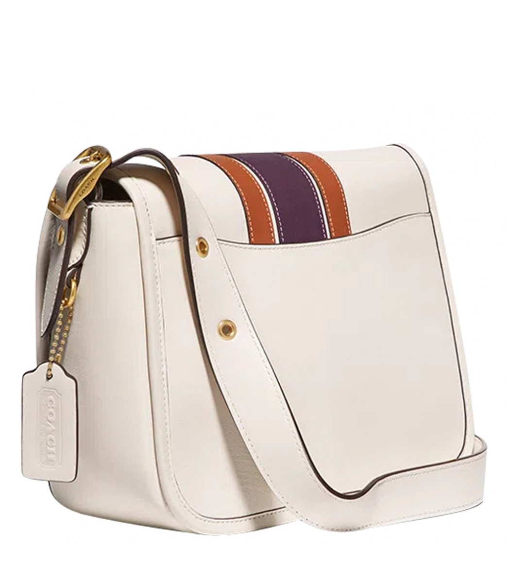 coach rambler leather crossbody bolsa